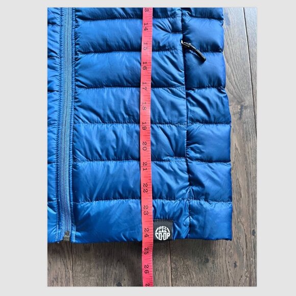 REI Co-op Men's Blue Down Puffer Vest Size XS Insulated Outdoor Activewear - Picture 7 of 7